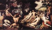 CORNELIS VAN HAARLEM The Wedding of Peleus and Thetis df oil painting reproduction